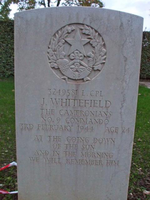 Lance Corporal James Whitefield