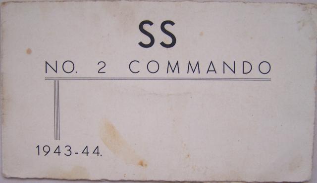 2 commando christmas card front