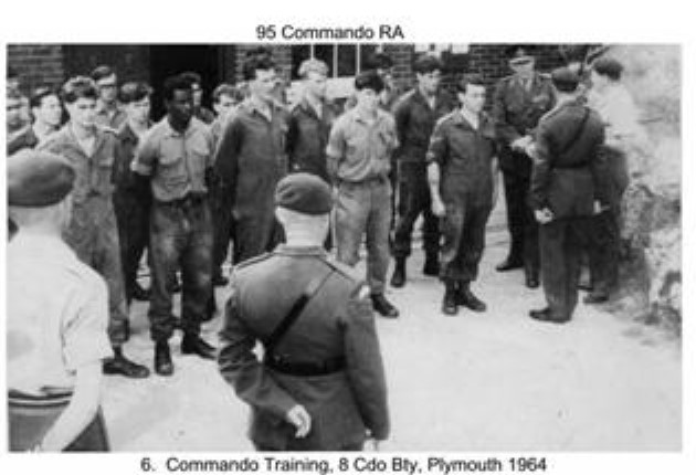 95 Cdo training in Plymouth 1964