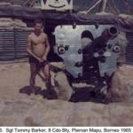 Sgt. Tommy Barker, 8 Bty. RA, Borneo 1965