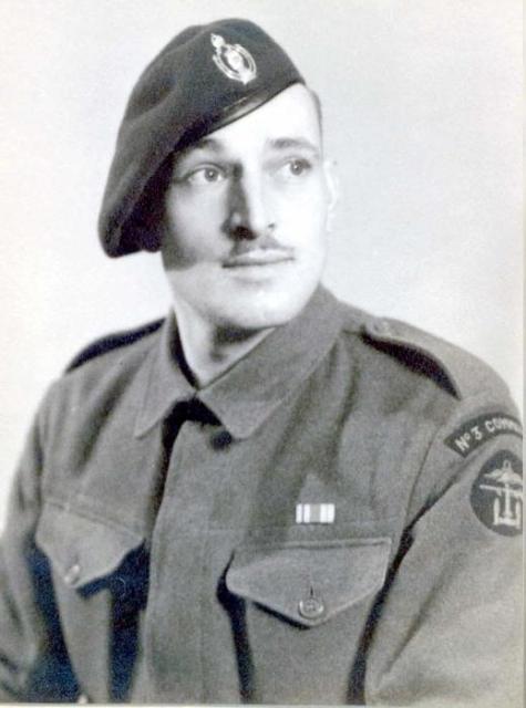 Edwin Dunford No.3 Cdo. around time of Marriage in 1945