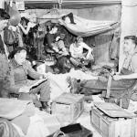 Royal Canadian Navy Beach Commando "W" in their quarters