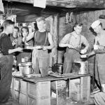 Men from Royal Canadian Navy Beach Commando "W"