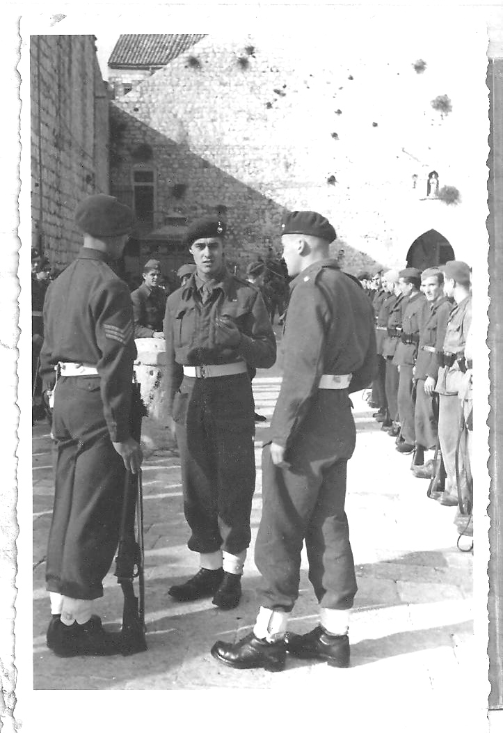 43RM Commando on parade at Dubrovnik -4