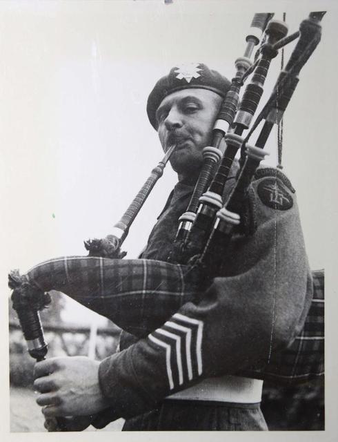 Pipe Major T.A. Maclauchlan