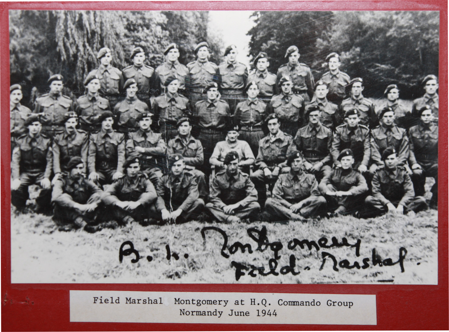 Monty's Commando bodyguard, Normandy, June 1944