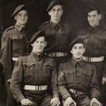 Sgt's Nelson 'Nelly' Smallbone, Jim Prescott, Joe Rogers, Edward 'Tiny' Burke, John Dawson