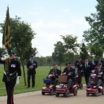 The Veterans parade