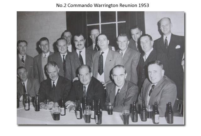 No.2 Commando reunion at Warrington in 1953