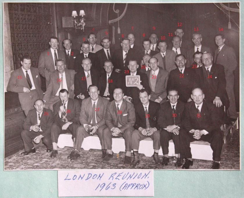 No. 2 Commando reunion in  london circa 1963
