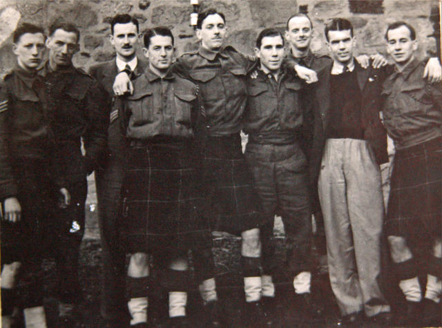 Some of No.2 Commando 5 troop Ayr 1942