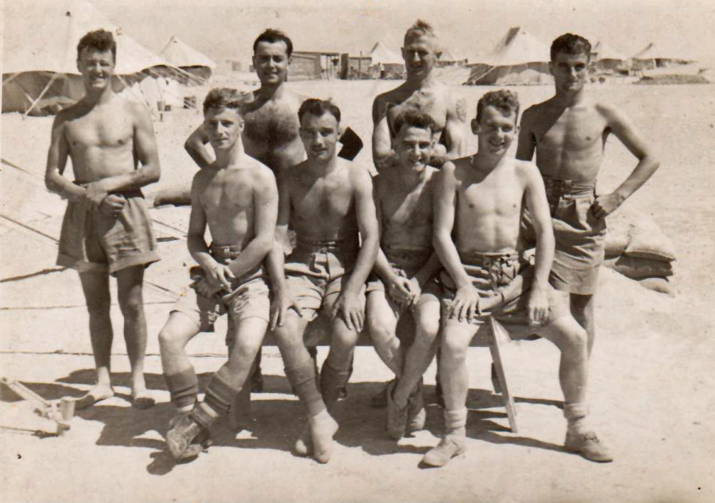 Some from No11 Commando 8 troop in Egypt