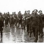 March past of the of the Commandos of the CMWTC at St Ives 1945