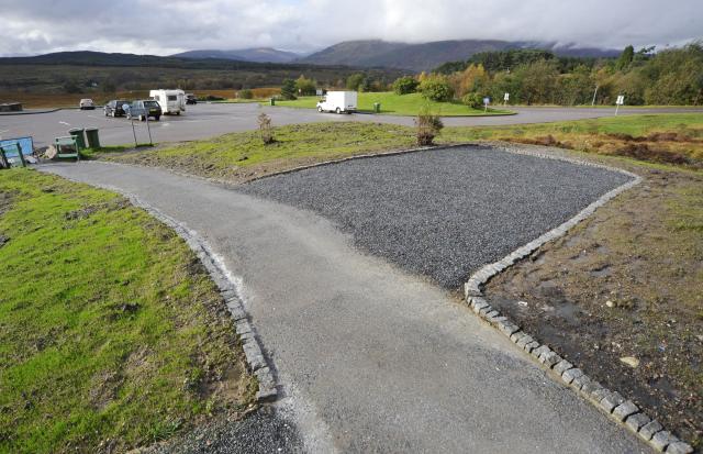 Expansion of the Spean Bridge area of Remembrance (5)