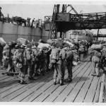 No.3 Commando in 1945 arriving at Tilbury