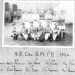 45 Commando RM   1st 11 Football team  Hong Kong 1946