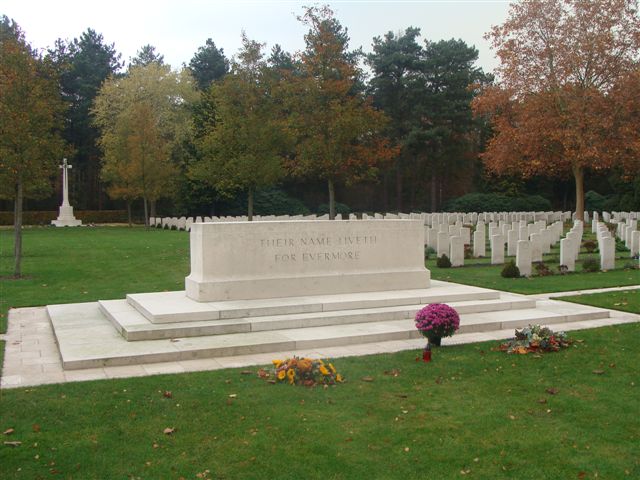 Bergen-op-Zoom War Cemetery November 2011.