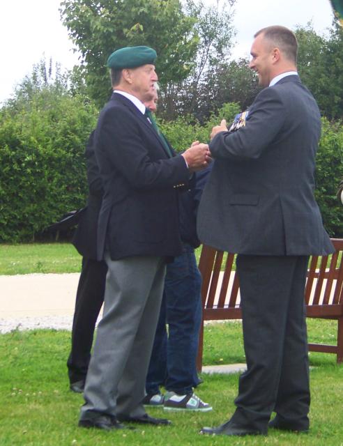 Fred Davies & Geoff Murray, CVA Memorial 2008.
