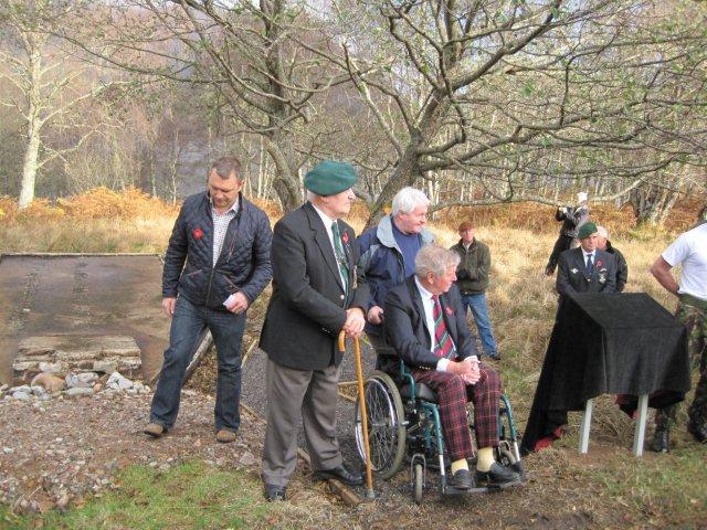 LCA unveiling - Geoff Murray, Stan Scott, Lochiel