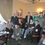 Billy Moore, Dougie Roderick, Stan Scott, Harold Nethersole and friends and family