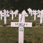 Grave of Sgt Ashton Usher Hey at Hermanville, France