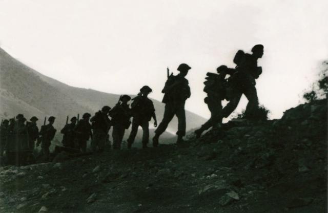 No 2 Commando 1 troop led by Captain David Peters - Spilje Albania