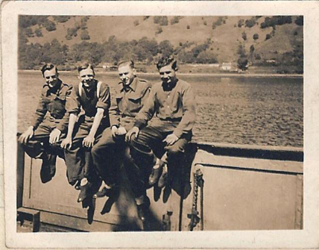 L/Cpl. Hay, and Pte's Roland, Holland, McFarlane - June 1941