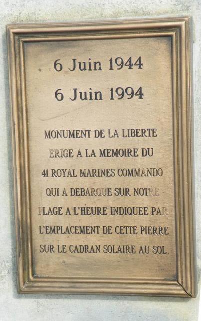 41RM Commando memorial, Lion  sur  Mer