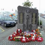 Royal Navy & Royal Marines memorial, Ouistreham  Ferry  Terminal (1)