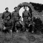 L/Cpl. Ken Emmerson (front right) and others from SS Bde HQ