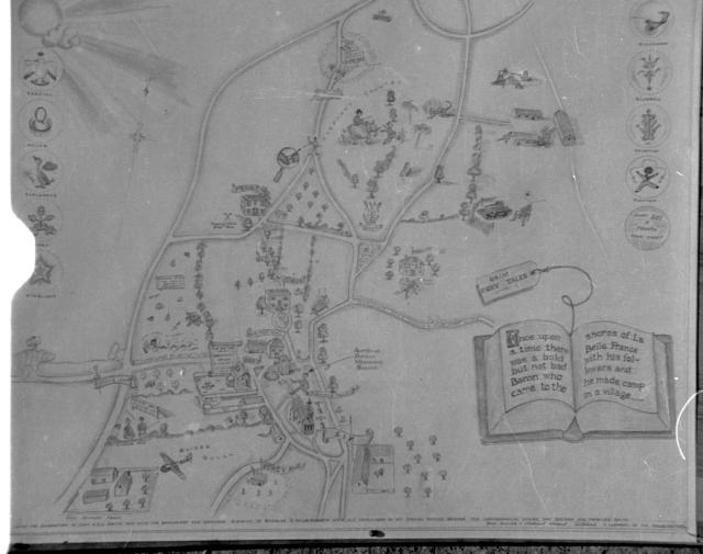 Cartography of Amfreville 1944