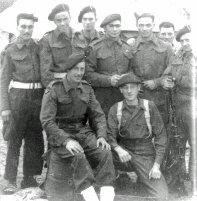Some of 3 troop No.2 Cdo at Monopoli, Italy July '44