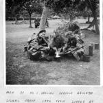 Some of No.1 Special Service Bde. Signal troop at Le Plein