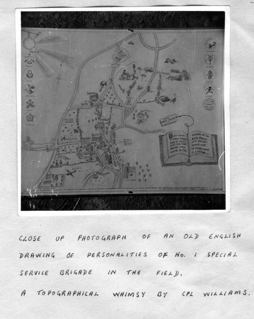 Cartography of Amfreville 1944 ( annotated version)