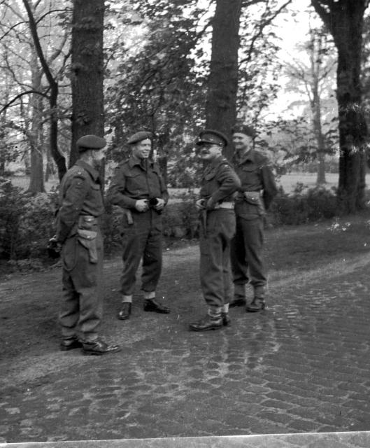 Unidentified from, or visting,  No.1 SS Brigade HQ