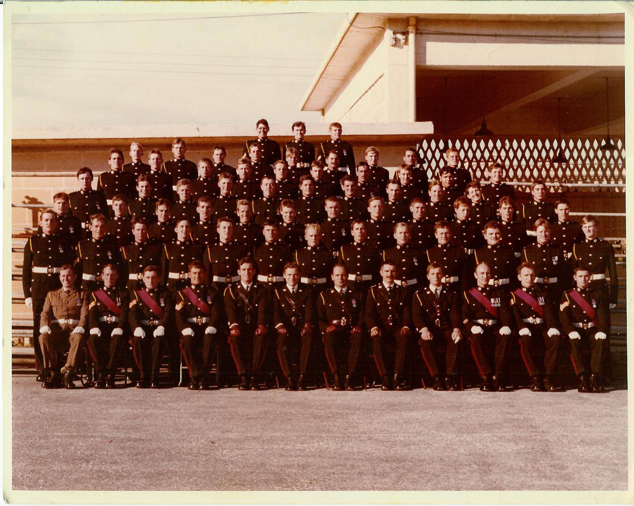 'F' Coy, 41 Commando RM in Malta, March 1977
