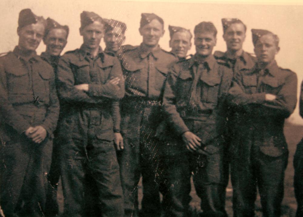 Fred Jenkins and others from No 1 Commando