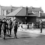 Lord Lovat and No.4 Commando at Troon