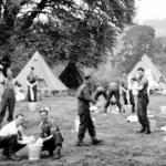 Camp in Scotland