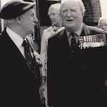 Unveiling of the plaque at the Rising Sun PH, Warsash 28th May 1980