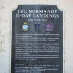 D Day memorial at the Rising Sun Pier, Hants