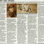 The Obituary in the Daily Telegraph for Major Ian Smith MC and bar