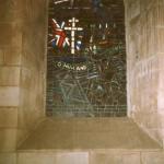 Commando Memorial window at the church of St Sampson, Ouistreham