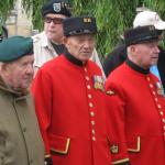 Bert Beddows, Fred Walker, and Roy Cadman,  Amfreville 4th June 2012