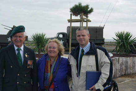 Roy Maxwell 4 Cdo, Moira Driscoll, and Stephane, 6th June 2012