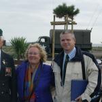 Roy Maxwell 4 Cdo, Moira Driscoll, and Stephane, 6th June 2012