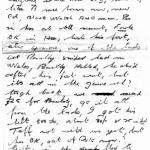 Part of a letter to his brother by Cpl Roy Montague Smith 43RM Cdo who was later killed in action