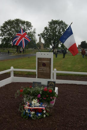 N°6 Cdo memorial ceremony 4/6/2012 Amfreville