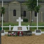 06/6/2012 Montgomery statue. Colleville-Montgomery  ( Calvados )
