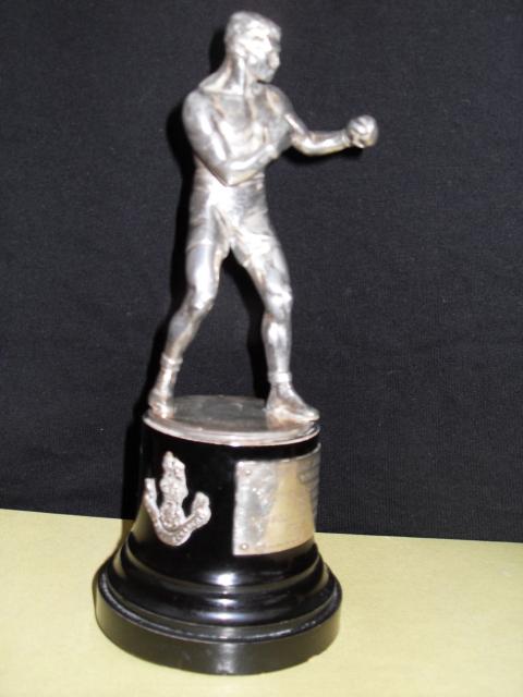 Boxing Trophy won by Patrick McVeigh